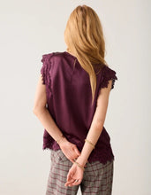 Lace Embelished Sleeveless Top By Summum