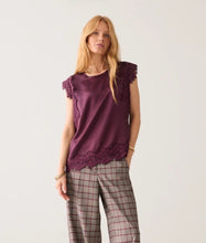Lace Embelished Sleeveless Top By Summum