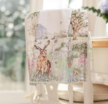 The Wild Garden Hare Tea Towel By Wrendale