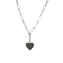 Paperclip Heart Necklace By Bambu Silver  **Best Seller**