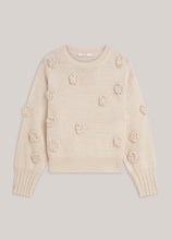 Embroidered Knit Flower Sweater By Summum