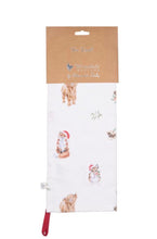 Winter Woodland Animal Tea Towel By Wrendale