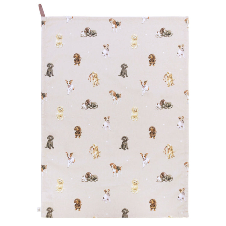 A Dog Life Tea Towel By Wrendale