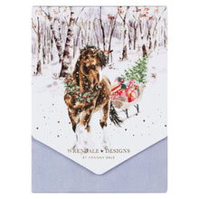 Snowy Sleigh Ride Notecard Pack By Wrendale