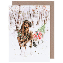 Snowy Sleigh Ride Notecard Pack By Wrendale