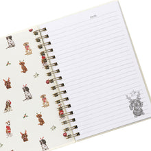 Mistletoe And Barks Christmas Spiral Notebook By Wrendale