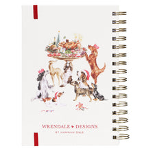 Mistletoe And Barks Christmas Spiral Notebook By Wrendale