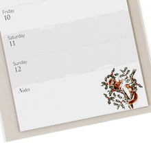 Magnetic Memo Calendar By Wrendale