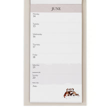 Magnetic Memo Calendar By Wrendale