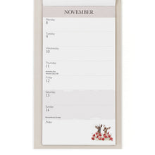 Magnetic Memo Calendar By Wrendale