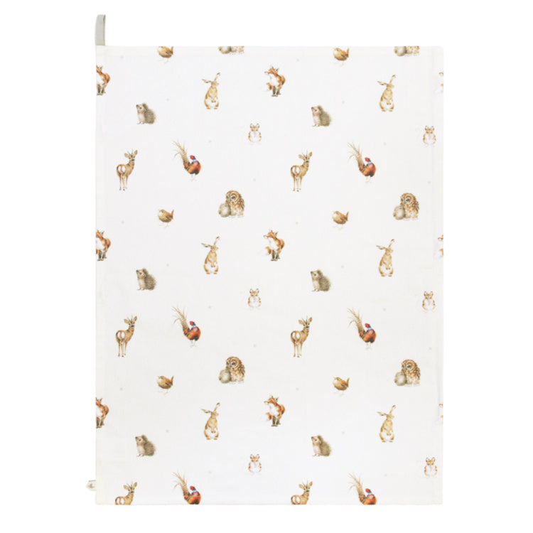 Woodlanders Tea Towel By Wrendale