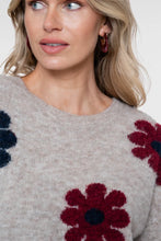 Floral Knit Sweater By Geisha From Netherlands