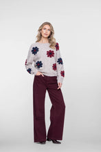 Floral Knit Sweater By Geisha From Netherlands