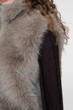 Plush Faux Fur Gilet By Geisha From The Netherlands