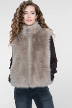 Plush Faux Fur Gilet By Geisha From The Netherlands