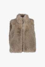 Plush Faux Fur Gilet By Geisha From The Netherlands