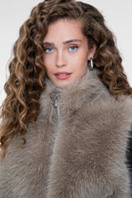 Plush Faux Fur Gilet By Geisha From The Netherlands