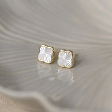 Anika Mother Of Pearl Stud Earrings