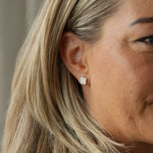 Anika Mother Of Pearl Stud Earrings