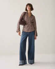 Striped Blouse Two Ways to Wear By Summum