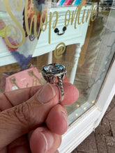 Stunning Marcasite & Blue Topaz Ring!