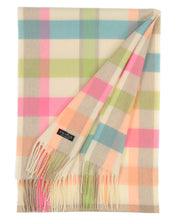 Box Check Cashmink Scarf By Fraas!  Two Colours!  50% Off!
