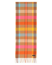 Box Check Cashmink Scarf By Fraas!  Two Colours!  50% Off!
