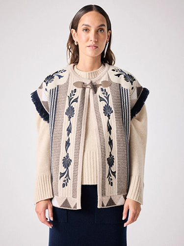 Mae Boho Cardigan By NOTSHY CASHMERE!  50% Off!  Last Item!