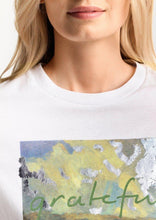 “Grateful” Print Organic T-Shirt By Rich & Royal!