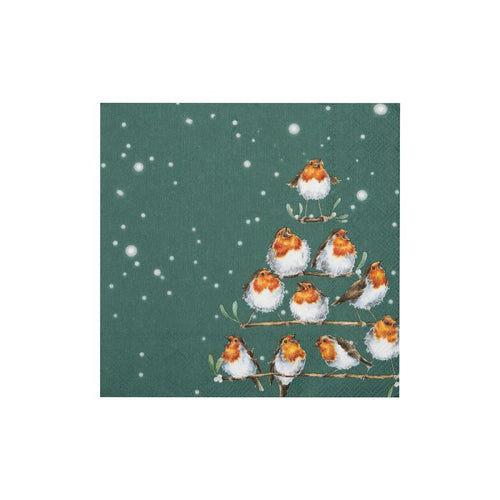Rockin’ Robins Cocktail Napkins By Wrendale!