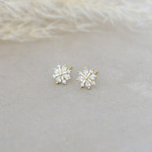 Snow Crystal Studs!