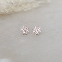 Snow Crystal Studs!