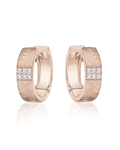 Gorgeous Rose Gold Huggies!