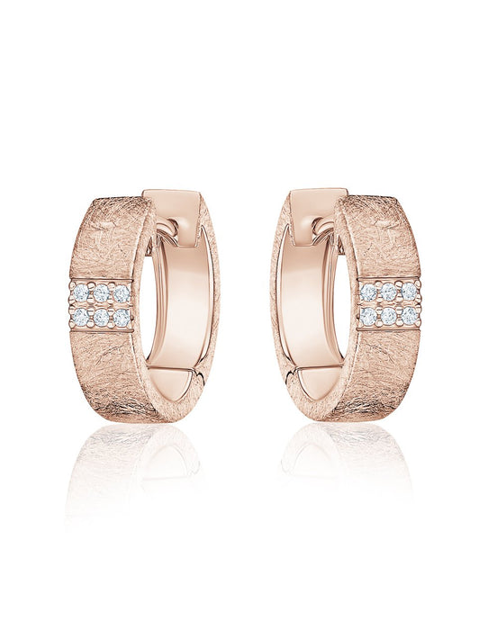 Gorgeous Rose Gold Huggies!