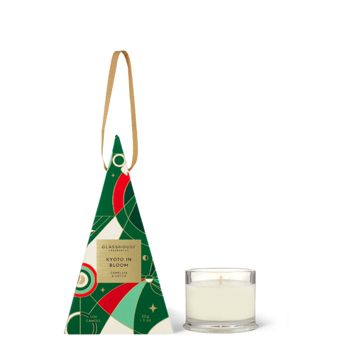 Christmas Bauble Candle By Glasshouse Fragrances!