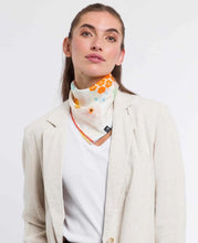 Summer Fresh Garden Silk Square Scarf By Fraas!
