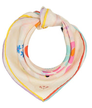 Summer Fresh Garden Silk Square Scarf By Fraas!