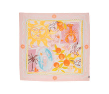 Bon Voyage Cotton Silk Square By Fraas!