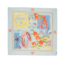 Bon Voyage Cotton Silk Square By Fraas!