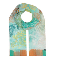 Bordered Paisley Scarf By Fraas!  Two Colours!