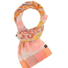 Bordered Paisley Scarf By Fraas!  Two Colours!