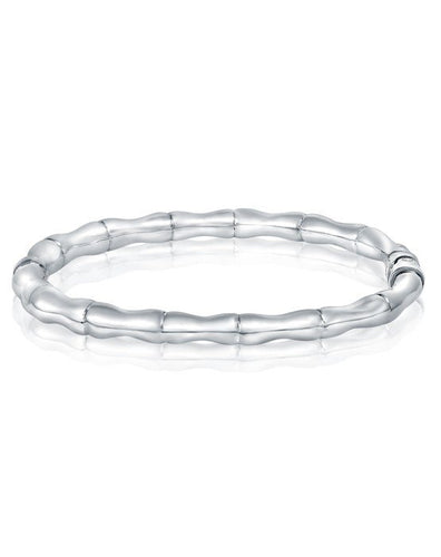 Sterling Silver Bamboo Bangle!  **Best Seller**