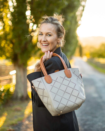 Louenhide Baby Bermuda Bag in Putty!