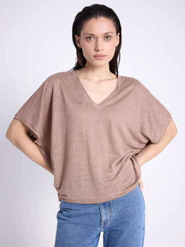 Sophia 2.0 Linen T-Shirt By NOTSHY Cashmere!