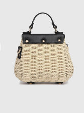 Sandy Raffia Crossbody Bag By Louenhide!