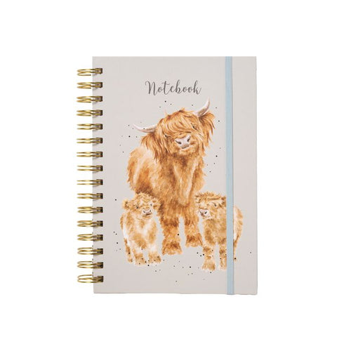 Highland Cow Notebook By Wrendale!
