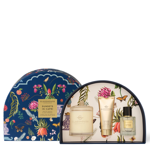 Sunsets In Capri Gift Set By Glasshouse Fragrances!