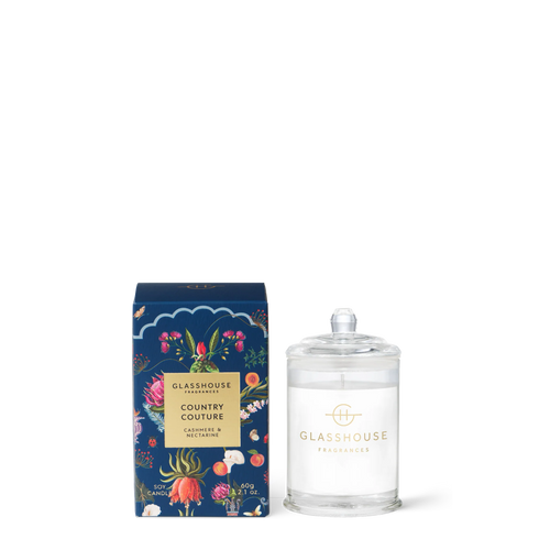 Country Couture Mini Candle By Glasshouse Fragrances!
