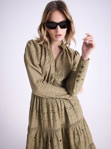 Oden Cotton Dress By NotShy Cashmere!