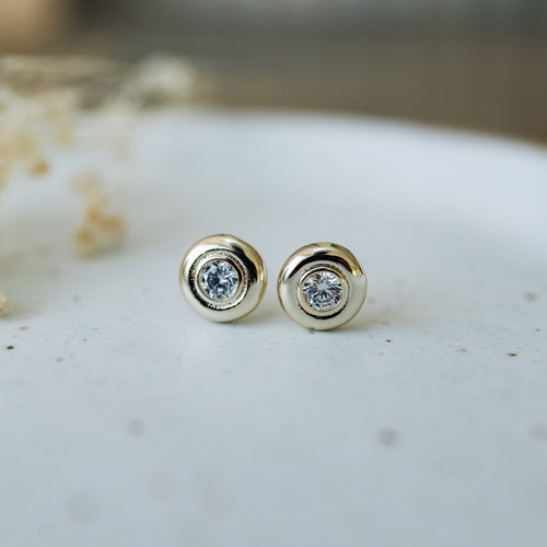 Glimmer Disc Earrings!